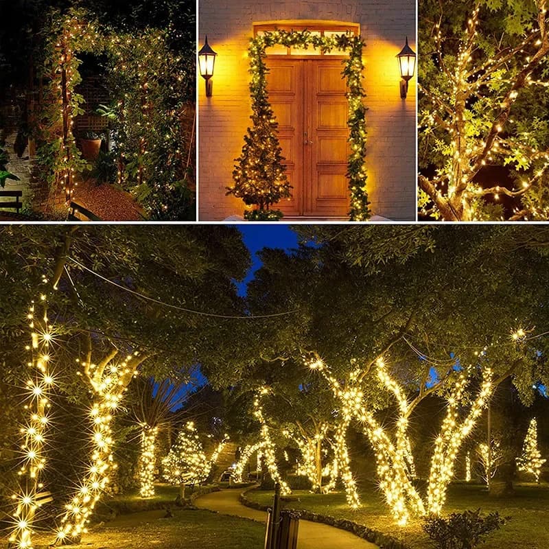 ไฟสายโซลาร์เซลล์ LED รูปทรงนางฟ้า, 20 หรือ 50 ดวง