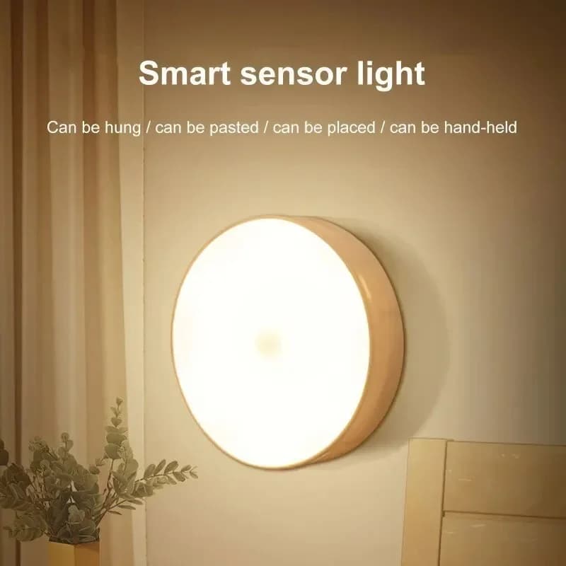 ไฟกลางคืน LED แม่เหล็ก ชาร์จได้ สำหรับหอพัก/ห้องนอน ปรับความสว่างได้