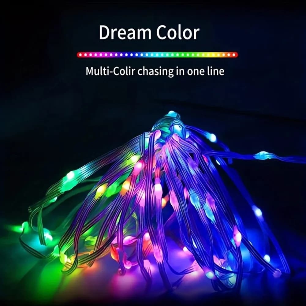 ไฟสายรุ้ง RGB สมาร์ท พร้อมควบคุมผ่านแอป Bluetooth